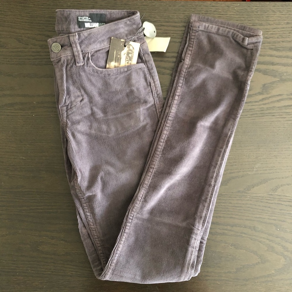 William Rast Jerri Corduroy Pants Size 26 NWT